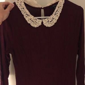 Peter Pan Collar Top Dress